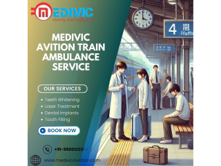 Book Medivic Aviation Train Ambulance to Reach Hospital Safely in Kolkata