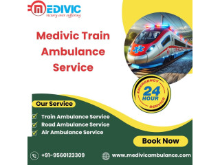 Medivic Train Ambulance Service in Jamshedpur provides treatment at very affordable prices