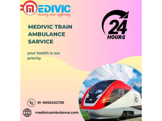 Medivic Aviation provides the safest and most economical Train Ambulance Service in Mumbai