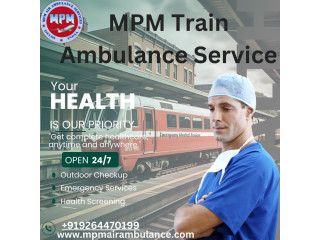 Select MPM Train Ambulance Service in Ranchi for solutions