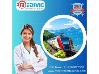 Medivic Aviation Train Ambulance Services in Patna Provides Best Medical Services