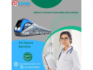 Medivic Aviation Train Ambulance Services in Kolkata is providing medical care beyond expectations