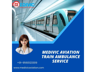 Medivic Aviation Train Ambulance Service in Kolkata provides patient transportation at an affordable cost