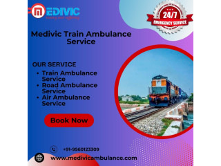 Medivic Train Ambulance Service provides good facilities to the patients in Jamshedpur