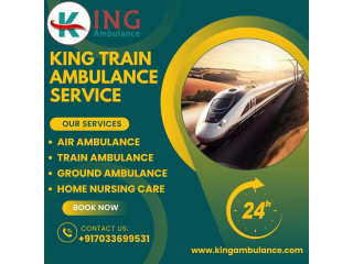 King Train Ambulance Service in Kolkata Provides Perfect Combination of Comfort and Care