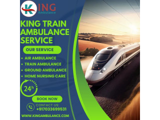 King Train Ambulance Service in Bangalore is a Reputable Name in Patient Transport Service