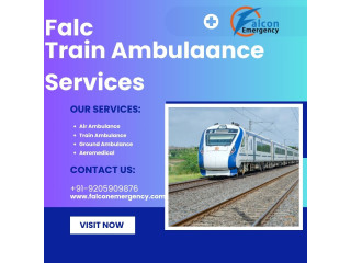 Falc Emergency Train Ambulance Service in Ranchi provides the best moving assistance