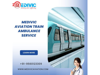 Book Medically Certified Medivic Aviation Train Ambulance Services in Bangalore