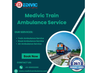 Medivic Train Ambulance in Allahabad always saves Patients' Lives during Transfer