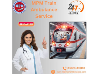 MPM Train Ambulance Services in Jabalpur offers the best shifting assistance.