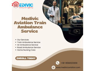 Medivic Aviation Train Ambulance completed its transfer mission in Guwahati with ease