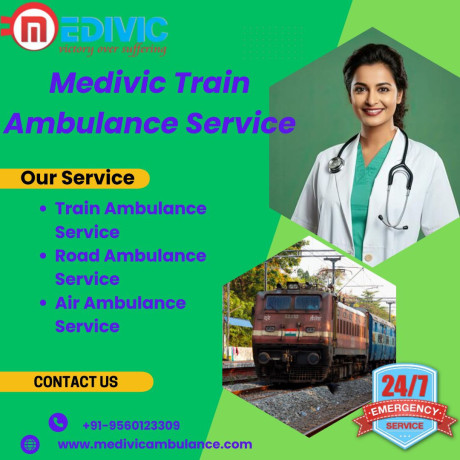 medivic-train-ambulance-services-in-lucknow-provides-patient-transfer-at-an-affordable-cost-big-0