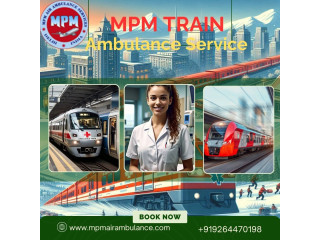 MPM Train Ambulance Service in Kolkata Offers a Trustworthy Means of Saving Lives