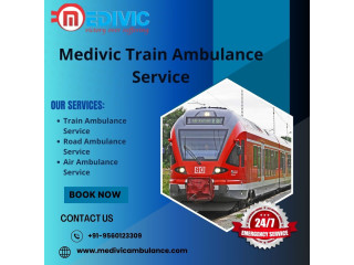 Avail Medivic Train Ambulance Service in Siliguri to Enjoy a Hassle-Free Trip