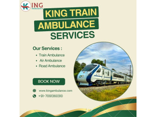 King Train Ambulance Service in Patna Guarantees Safe Relocation