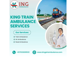 King Train Ambulance Service in Guwahati is always ready to help patients