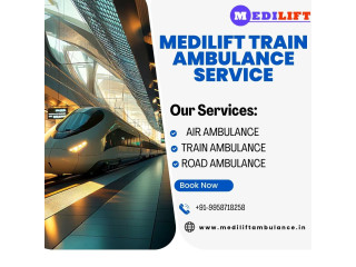 Medical Transfers are Easy with the Medilift Train Ambulance Service in Patna