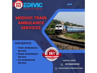 Medivic Aviation provides train transfer service by ambulance at affordable cost in Kolkata