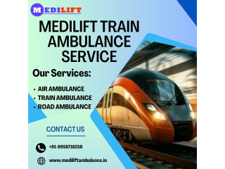 Enjoy a Secure and Peaceful Transit with Medilift Train Ambulances in Delhi