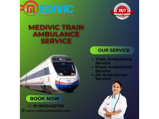 Health issues are monitored by Medivic Aviation Train Ambulance Service in Patna