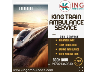 Choose King Train Ambulance Service in Guwahati for superior travel
