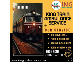 Proper assistance is offered by King Train Ambulance Service in Kolkata