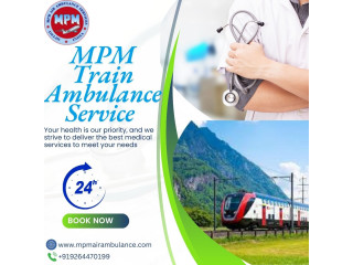 MPM Train Ambulance in Ranchi Offers Patient Shifting with Full Support