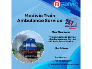 Find peace of mind during your transfer with Medivic Aviation Train Ambulance in Ranchi