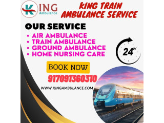 King Train Ambulance Services in Patna has a Qualified Medical Team