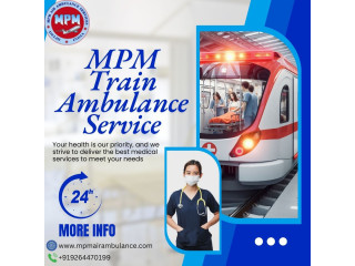 Get a MPM Train Ambulance Services in Chennai for Long Routes with Medical Care