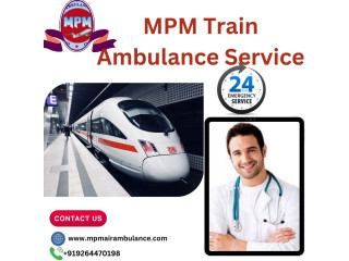 In an Emergency medical Transportation Book MPM Train Ambulance for your patient