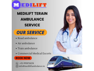 Medilift Train Ambulance Helps in Immediate Medical Transportation to Injured Persons