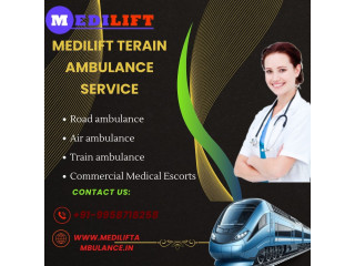 Medilift Train ambulance service in Bangalore medical transport services