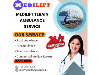 Medilift Train Ambulance Facility Always Transports To Critical Patients to Any Other Place