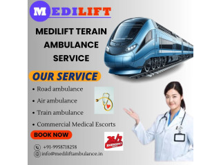 Medilift Train Ambulance Service Transports Patients from Mumbai to Other Places