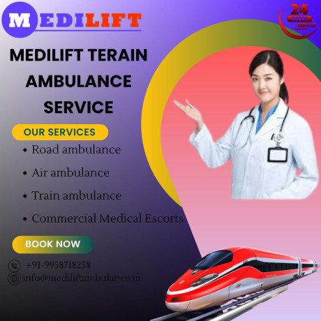 medilift-train-ambulance-service-in-raipur-during-emergency-time-provides-transport-services-big-0