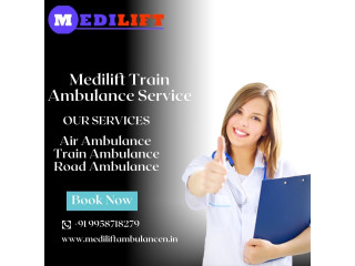 Medilift Train ambulance service in Mumbai medical transport services