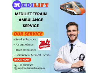 Medilift Train Ambulance Service in Ranchi Is a Reliable Patient Transportation