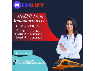 Medilift Train ambulance service in Chennai provides transport best services