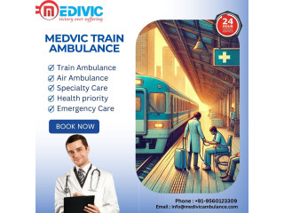 Medivic Train Ambulance service in kolkata is the perfect choice for affordable and efficient care