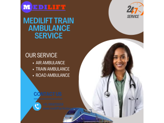 Medilift Train Ambulance Services in Chennai emergency transport