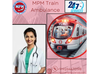 Hire MPM Train Ambulance Services in Bhopal to transport the patient as quickly as possible