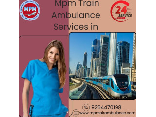 MPM Train Ambulance in Nagpur is known for its Safe Transfer Journey