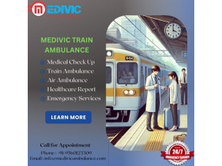 Emergency Train Ambulance Services in Kolkata at Affordable Rates  Contact Us Now