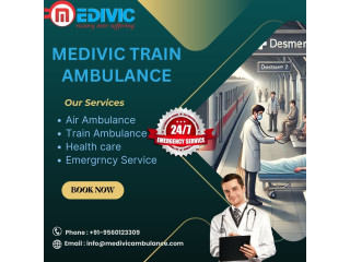 Get Benefits from the Medivic Train Ambulance Services in Ranchi with the best medical team