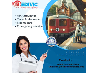 Book Medivic Train Ambulance in Lucknow for a Convenient Moving