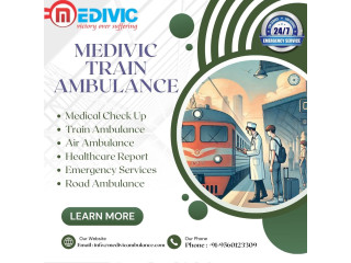 Railway Ambulance Service in RanchiCall Medivic Train Ambulance for Timely Care