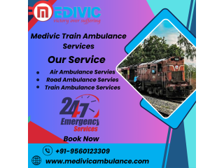 Medivic Train Ambulance in Varanasi Provide Full Protection during Relocation