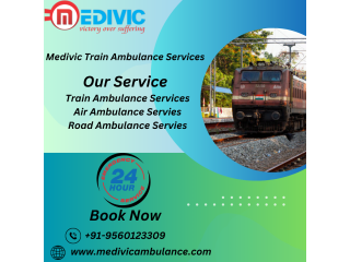 Medivic Train Ambulance service in Mumbai provides Bother-free Patient Transfer