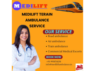 Medilift Train ambulance in Chennai medical travel services